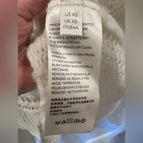 Free People Snowball Cropped Sweater - XS - Picture 6 of 7